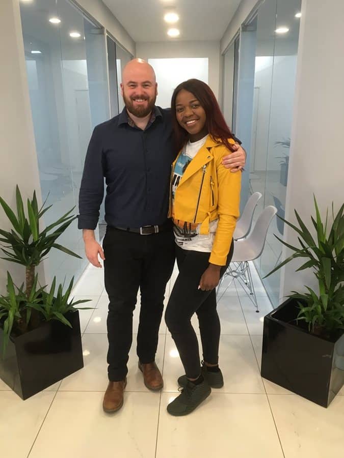 Aggie-Njoroge and james Willow Chiropractic