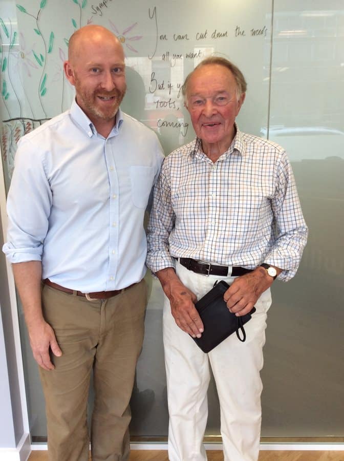 Dennis-Hunt with Tim scott Willow Chiropractic
