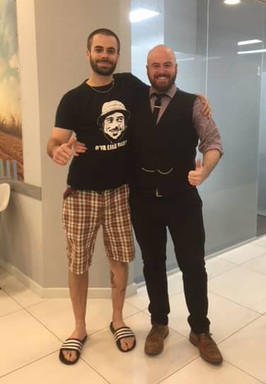 Huw-Lloyd and james deadly Willow Chiropractic