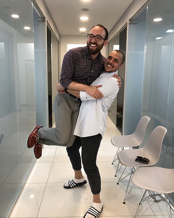 Karim-Abdel-Khalik carrying michael