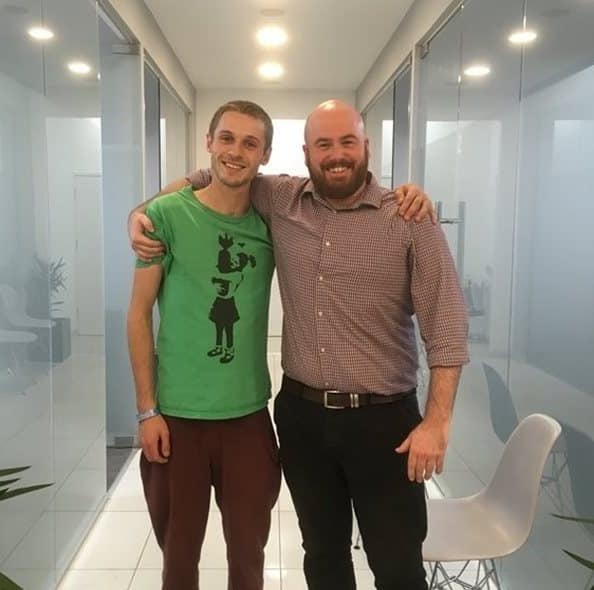 Luke-Arnold-Clifton and james Willow Chiropractic