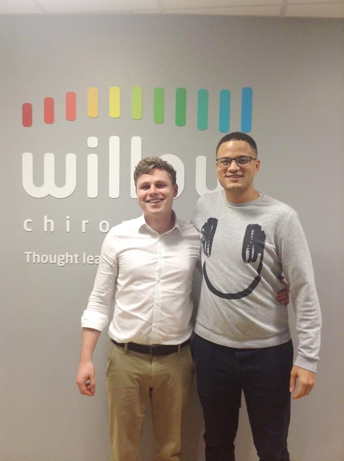 Jon-Nartey-web Jon-Nartey and olly Willow Chiropractic