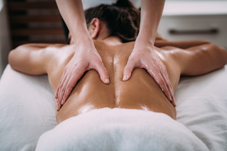 back massage therapy