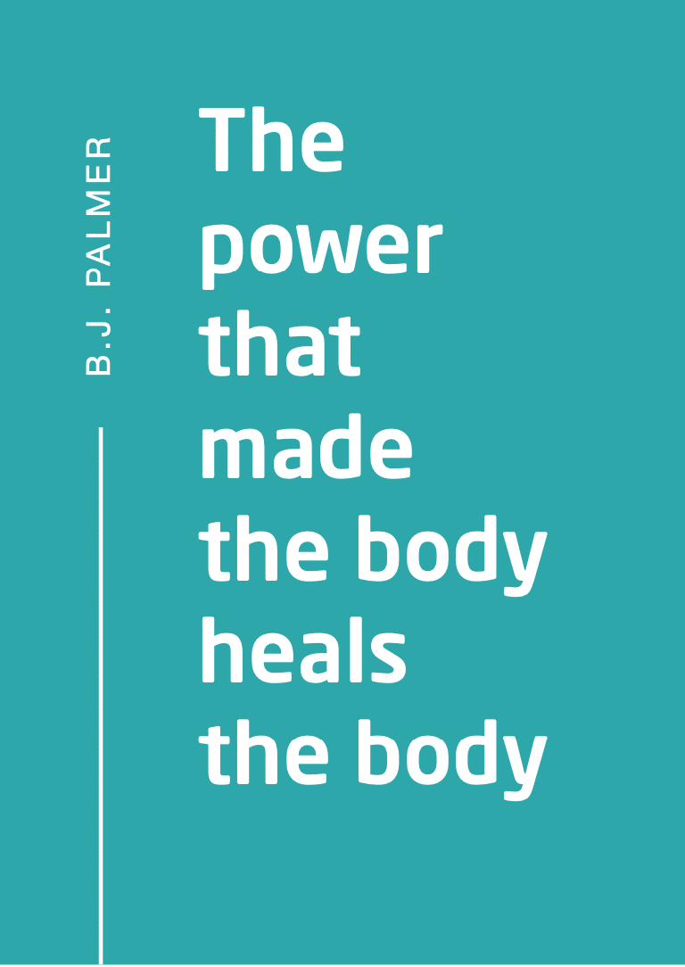 The power that made the body heals the body