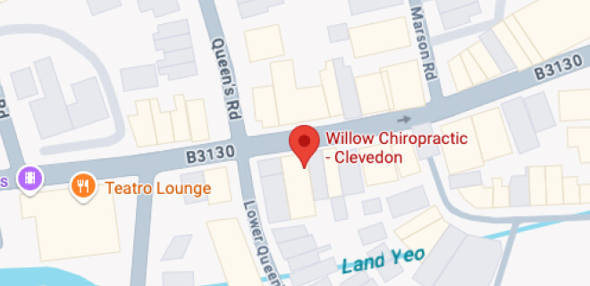 Map for Willow Chiropractic – Clevedon
