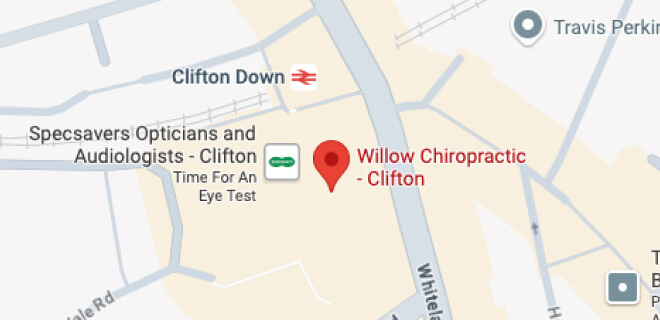 Map for Willow Chiropractic – Clifton